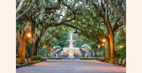 Парк в Грузии